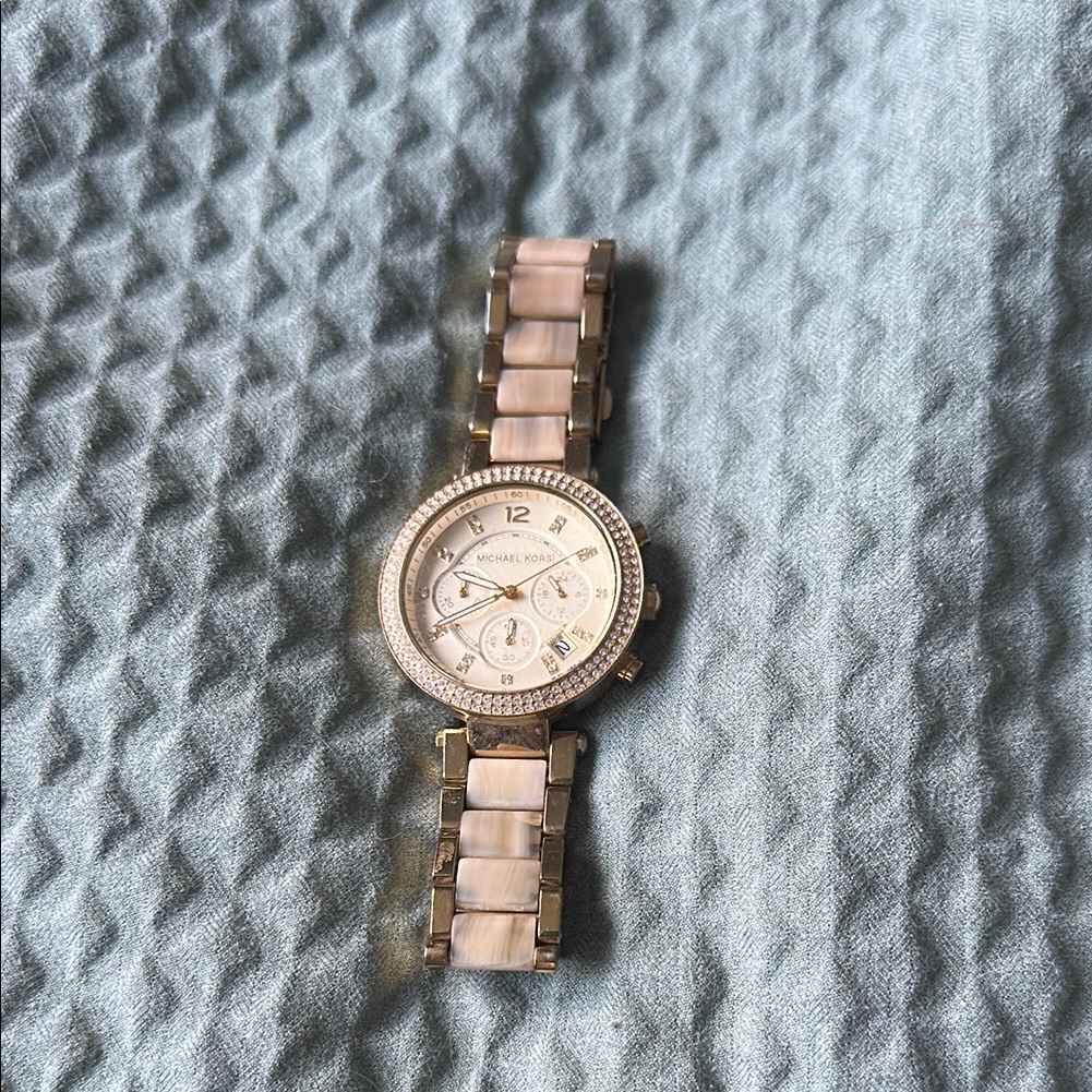 Michael Kors Parker Champagne Watch